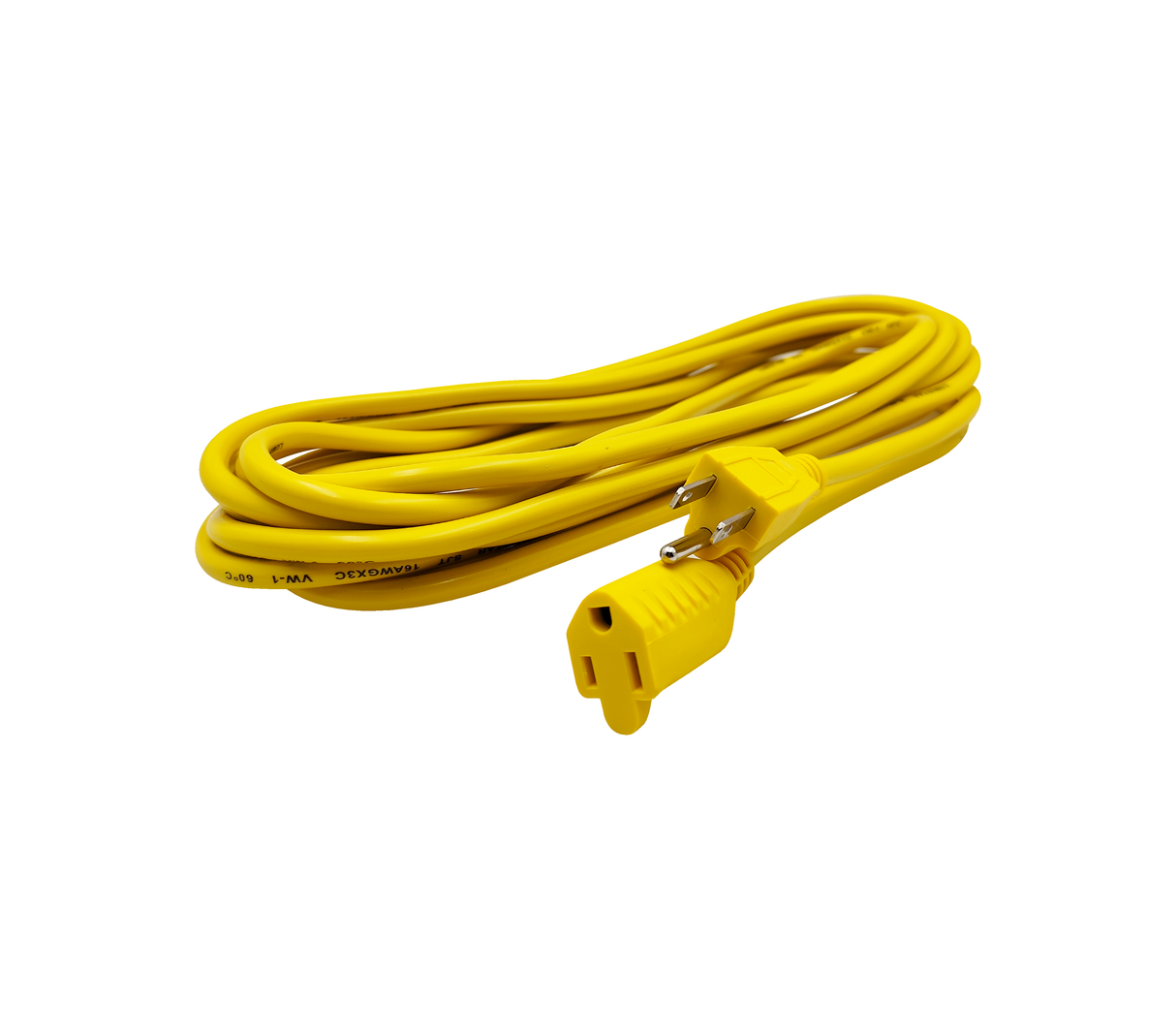 Cable de extensión industrial 3 metros amarillo Lumistar
