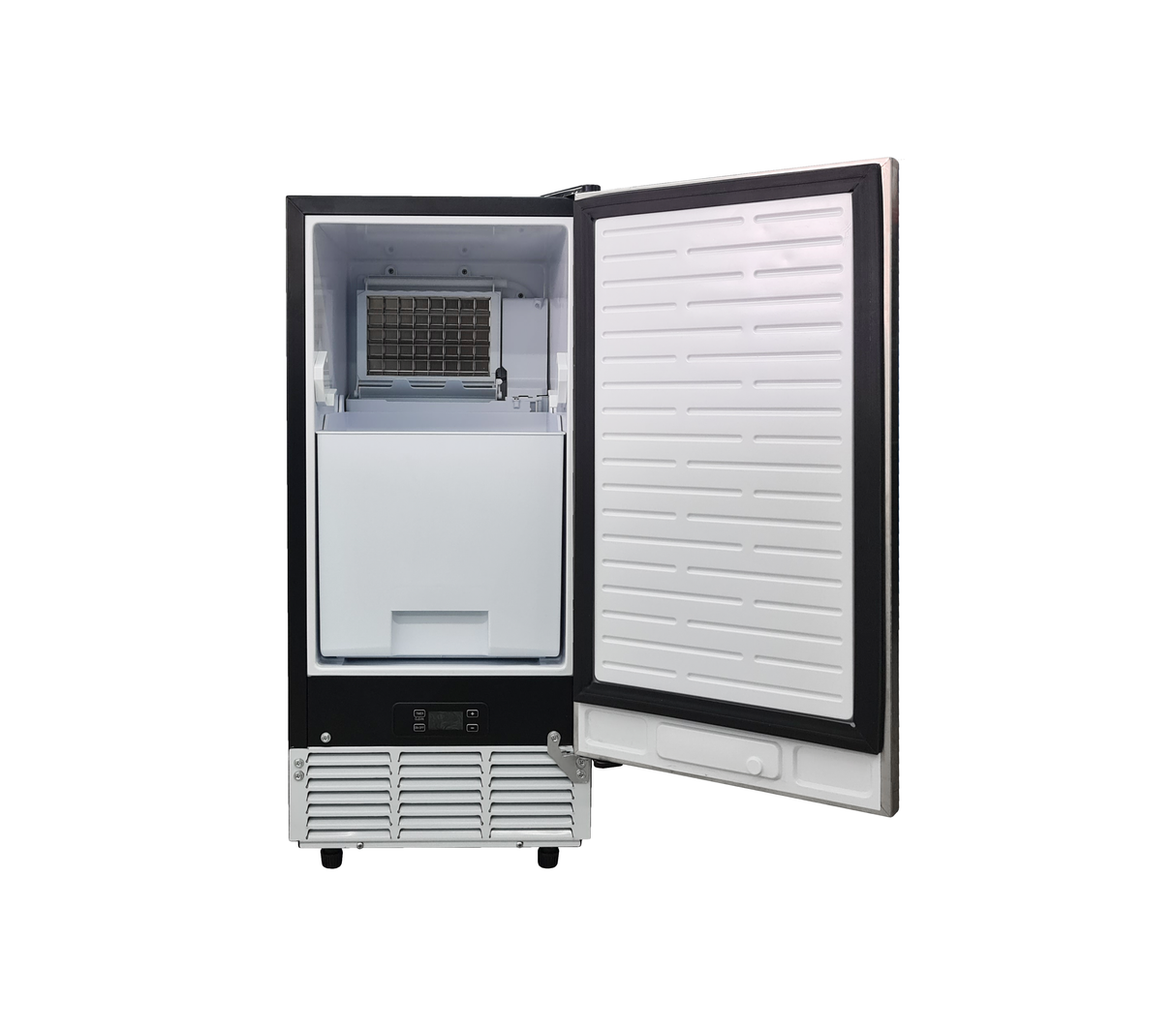 Fabricador de hielo 36kg - 24h acero Vetrux