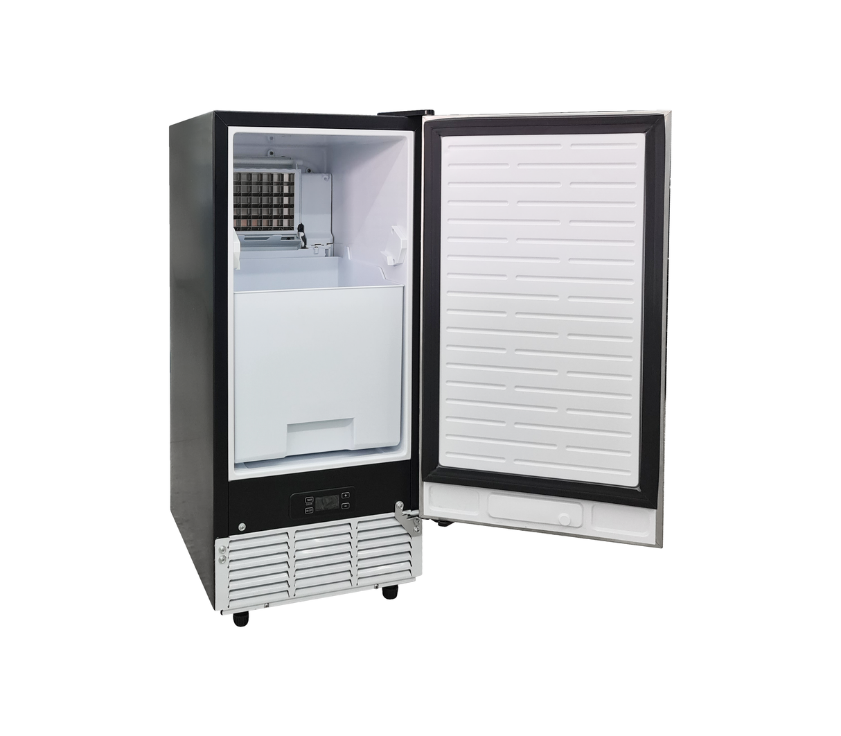 Fabricador de hielo 36kg-24hr acero Vetrux