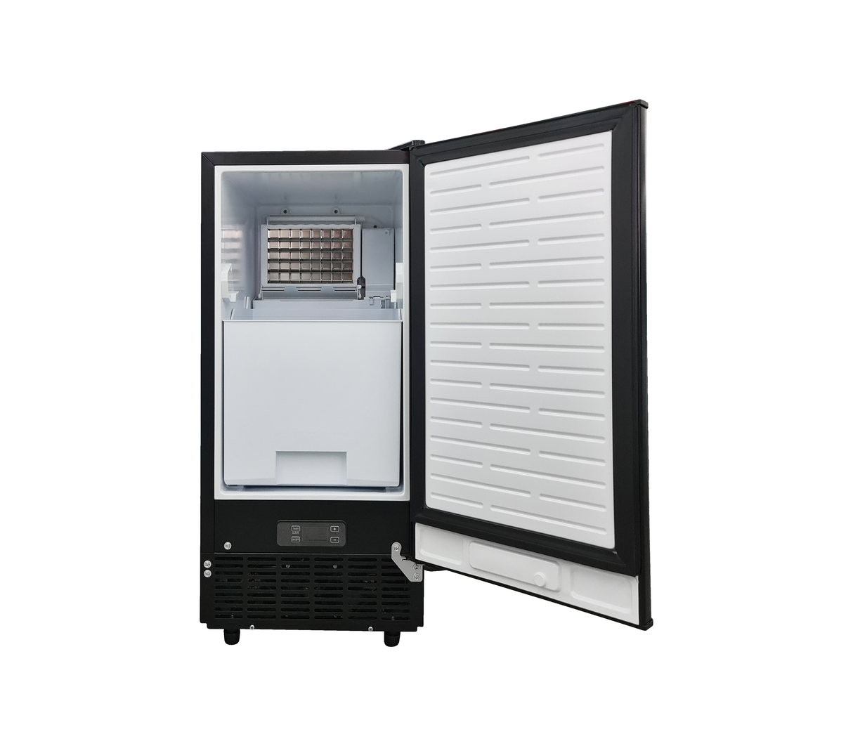 Fabricador de hielo 36kg-24hr negro Vetrux