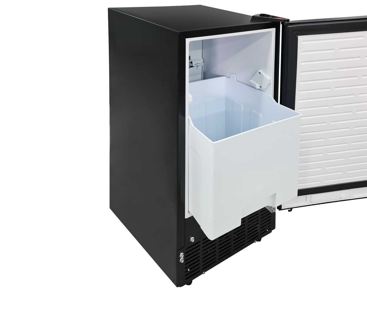 Fabricador de hielo 36kg-24hr negro Vetrux