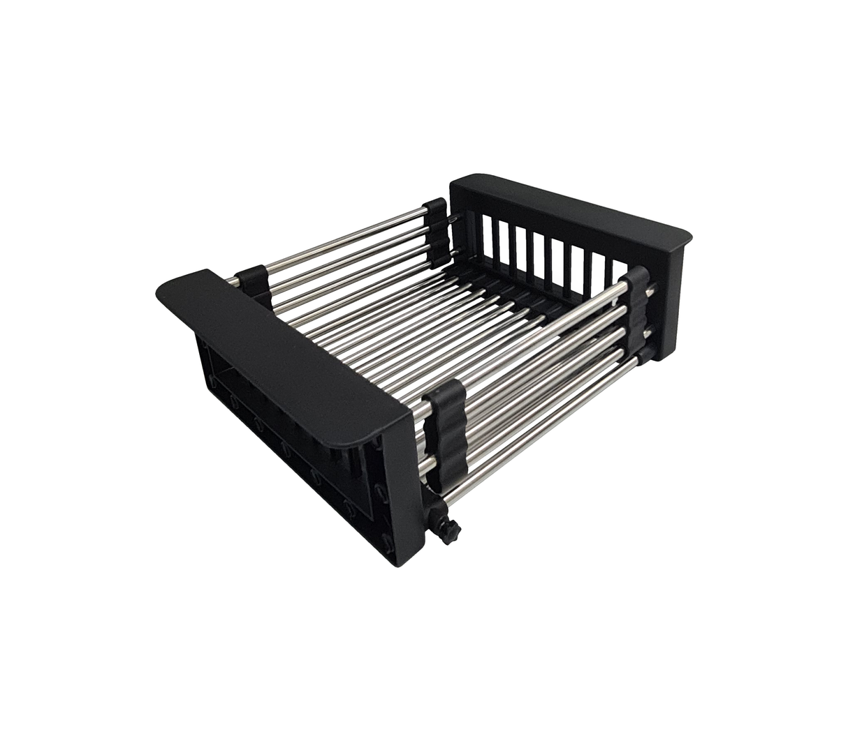 Fregadero Flusso 78 Dual 2 tinas + accesorios acero inox Vetrux