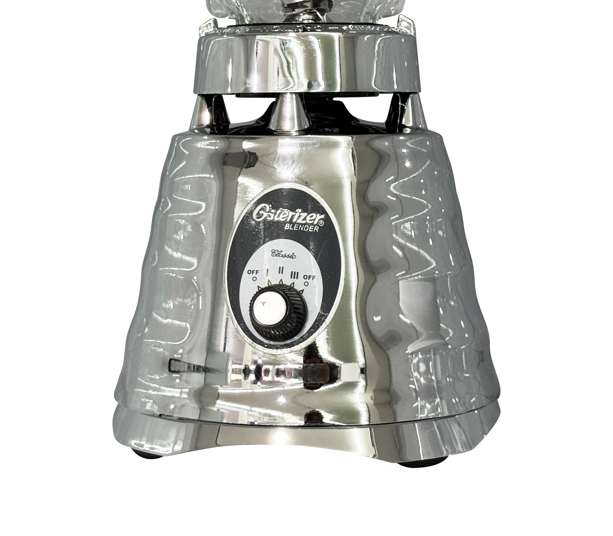 Licuadora 3 vel cromada clásica v/vidrio Oster
