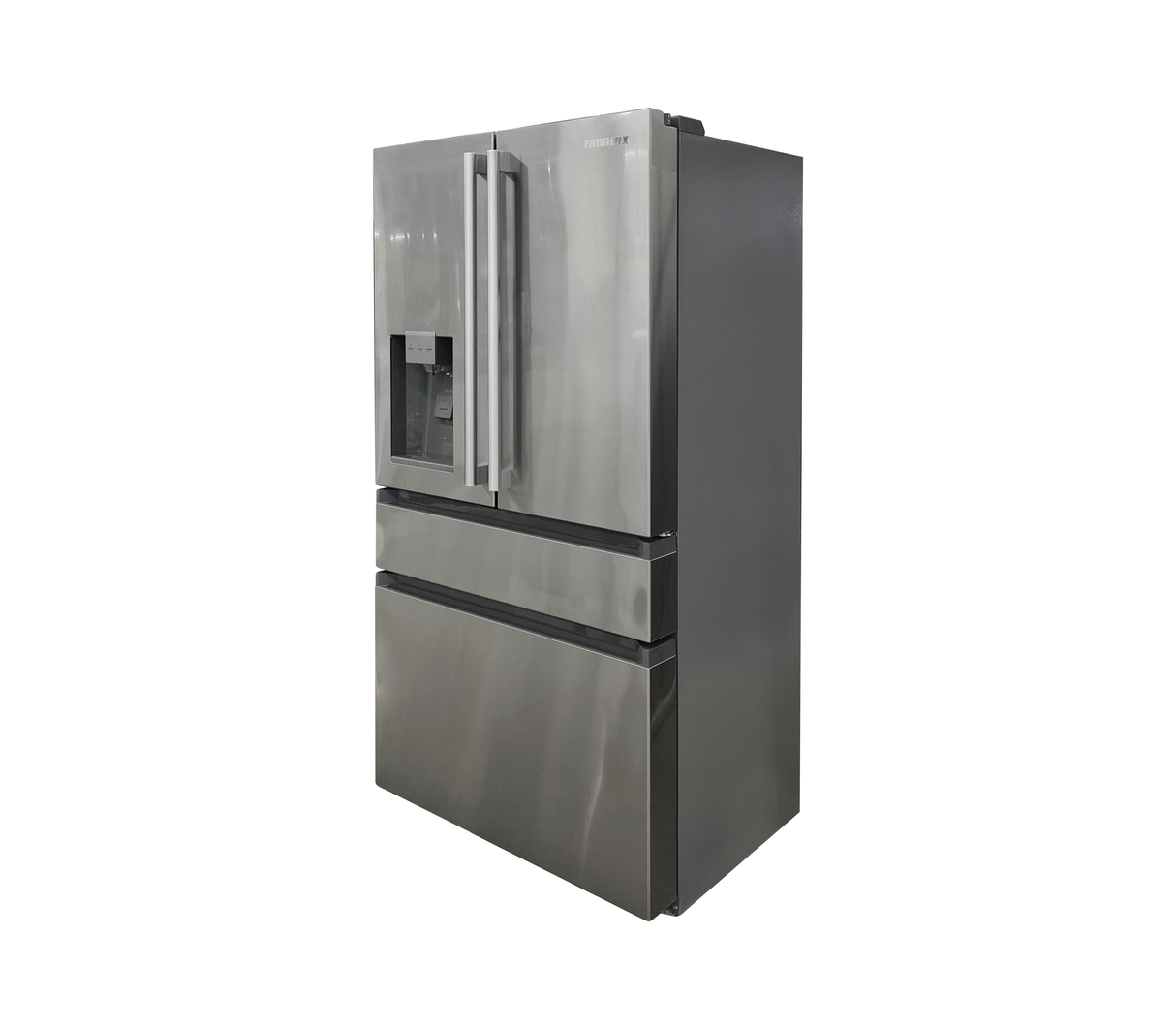 Nevera french door con dispensador 21.6 pies acero inoxidable Frigilux