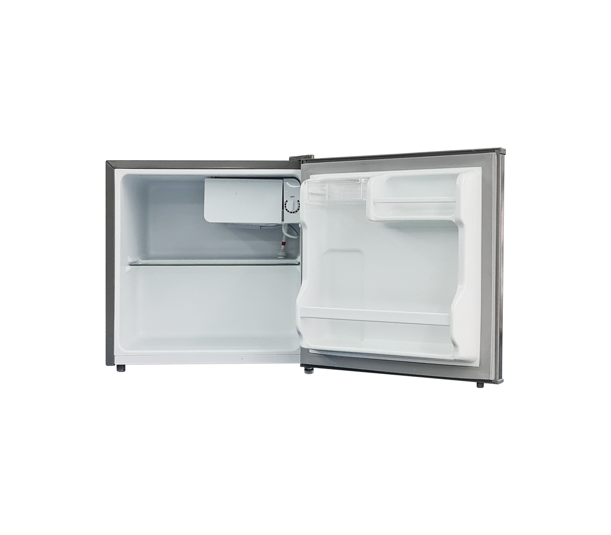 Nevera ejecutiva Single Door con escarcha 1.5 pies cúbicos gris Frigilux