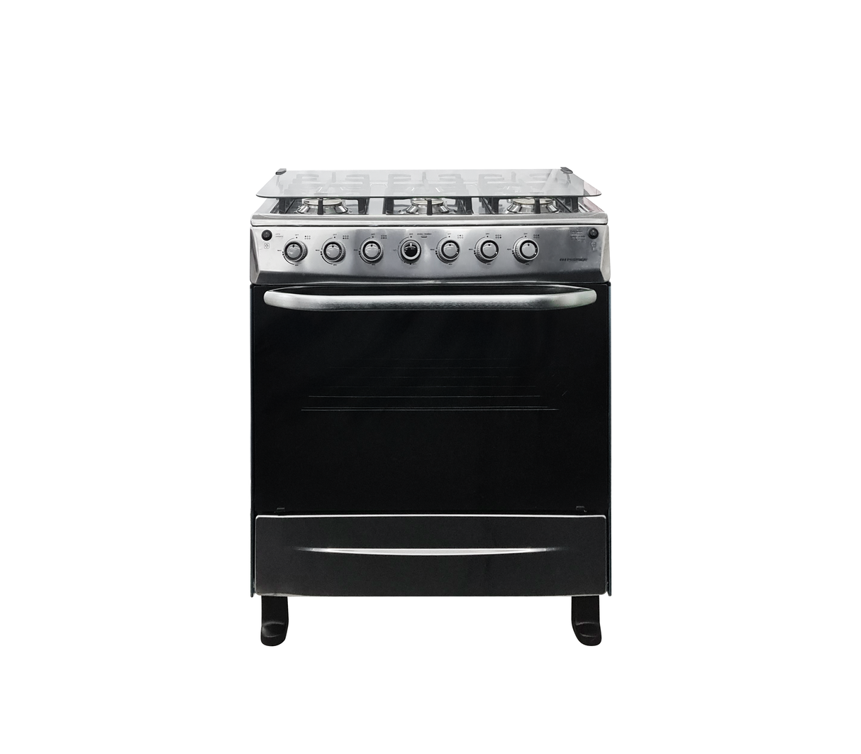 Cocina a gas 30" de piso 6h c/horno acero inoxidable Premier