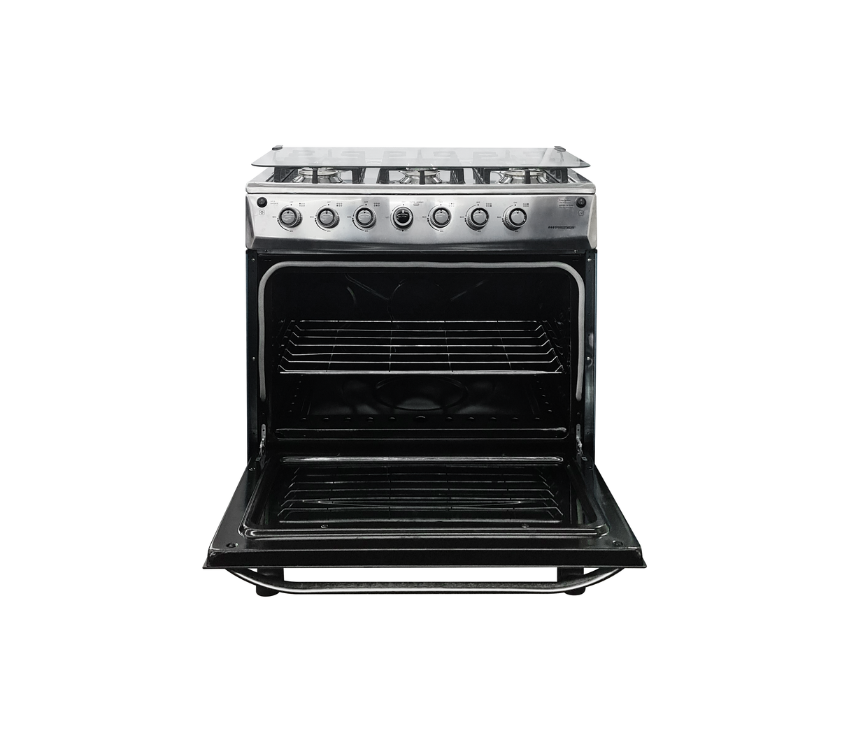Cocina a gas 30" de piso 6h c/horno acero inoxidable Premier