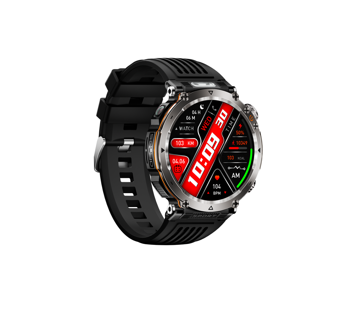 Reloj inteligente sports smart watch tky-ht30 negro Powerfik