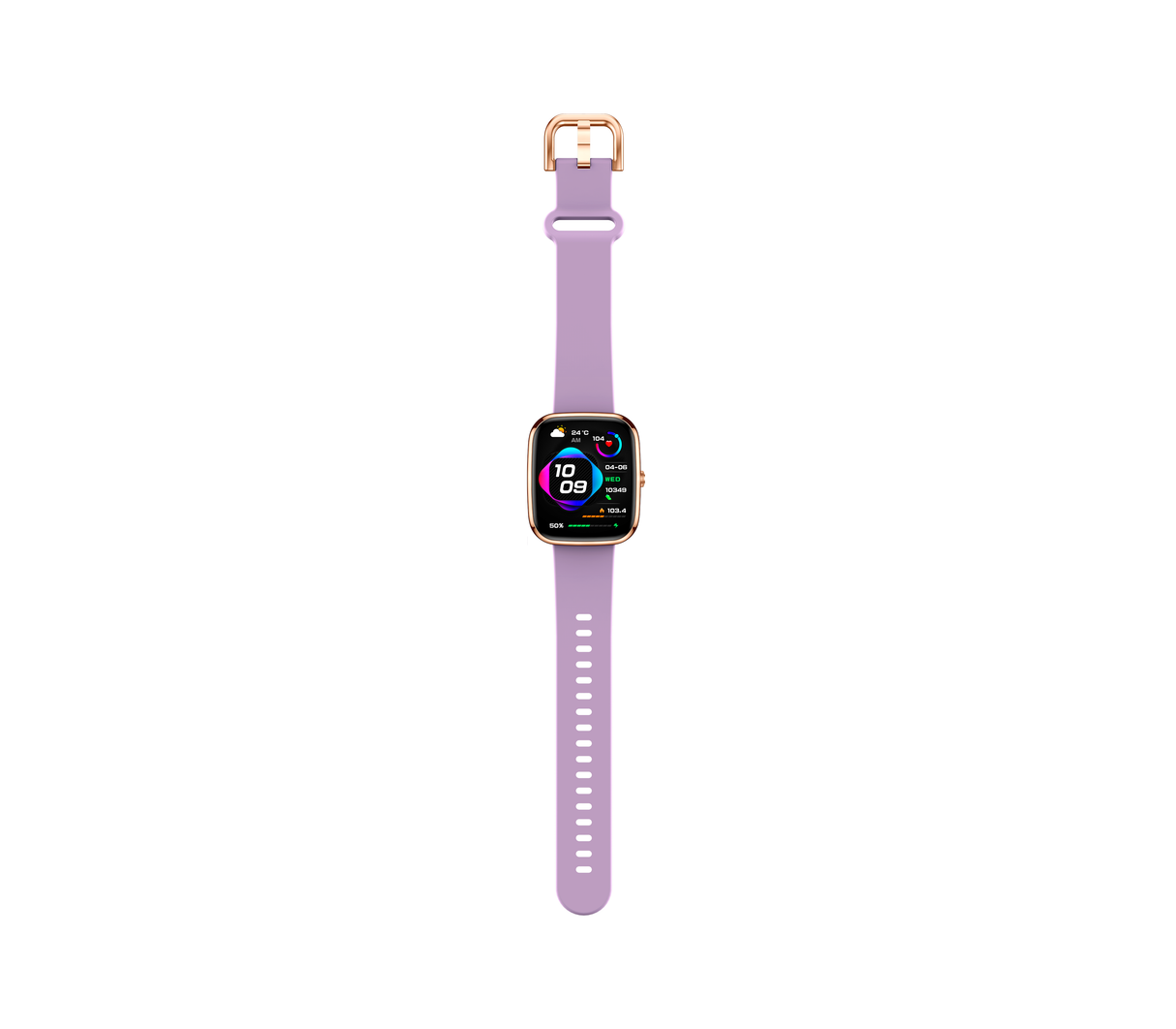 Reloj inteligente Smart watch TKY12 Morado Powerfik