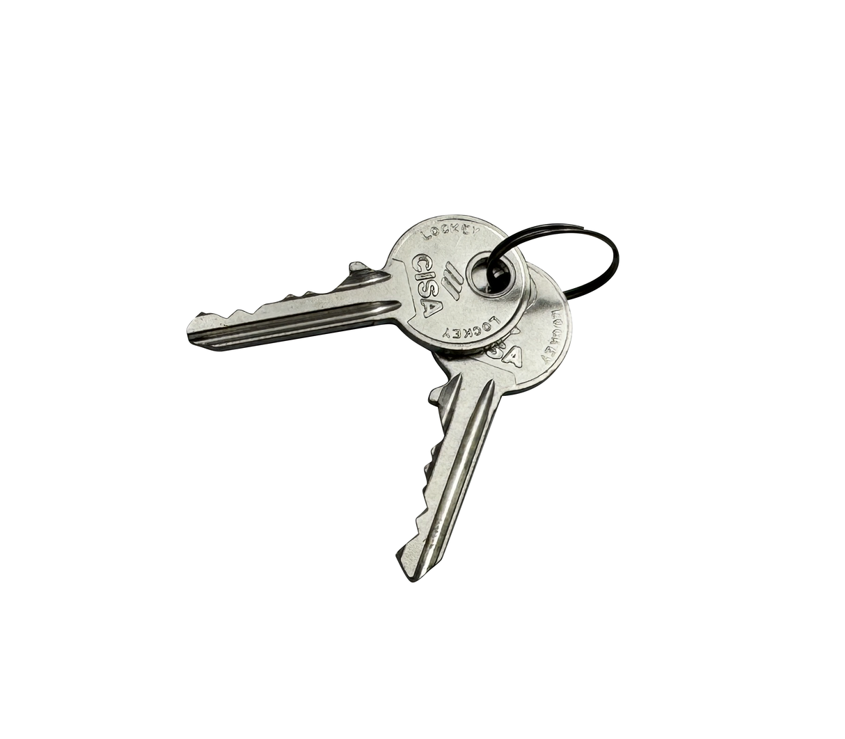 Cerradura de sobreponer clásica 50mm derecha caja gris Visalock