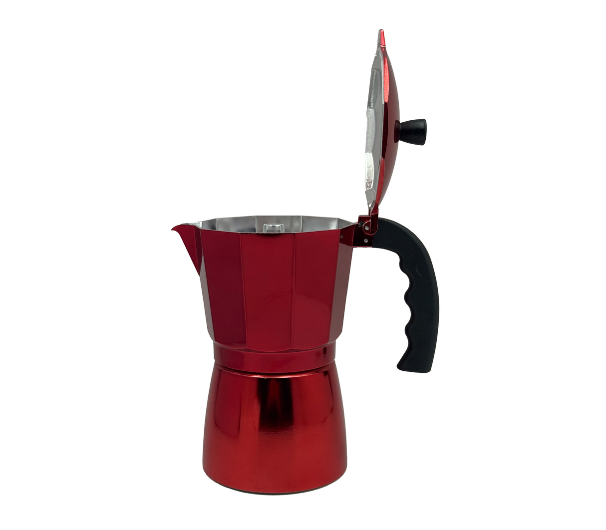Cafetera greca 9 tazas rojo Sujoya