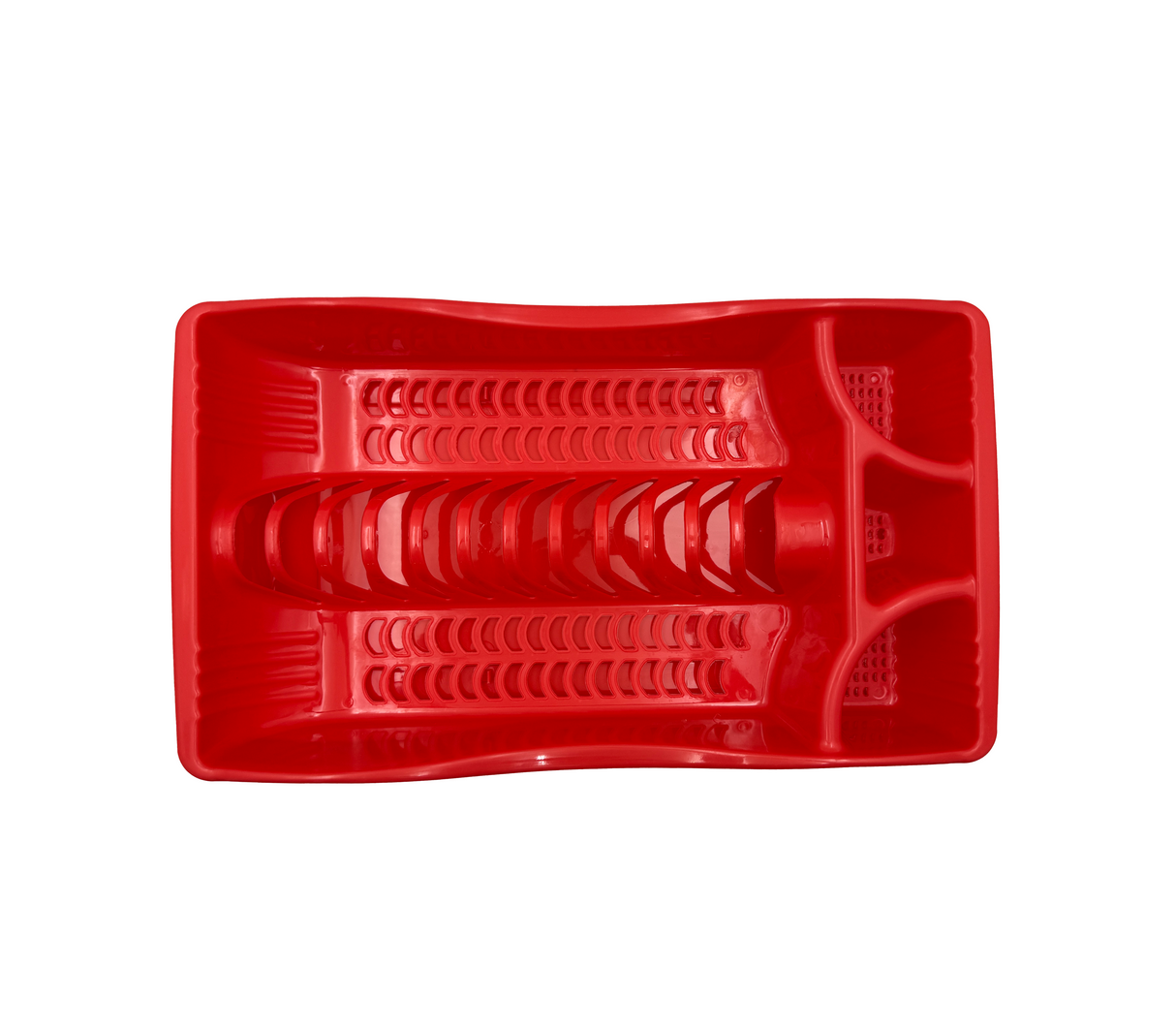 Escurridor de platos clásico rojo Sujoya