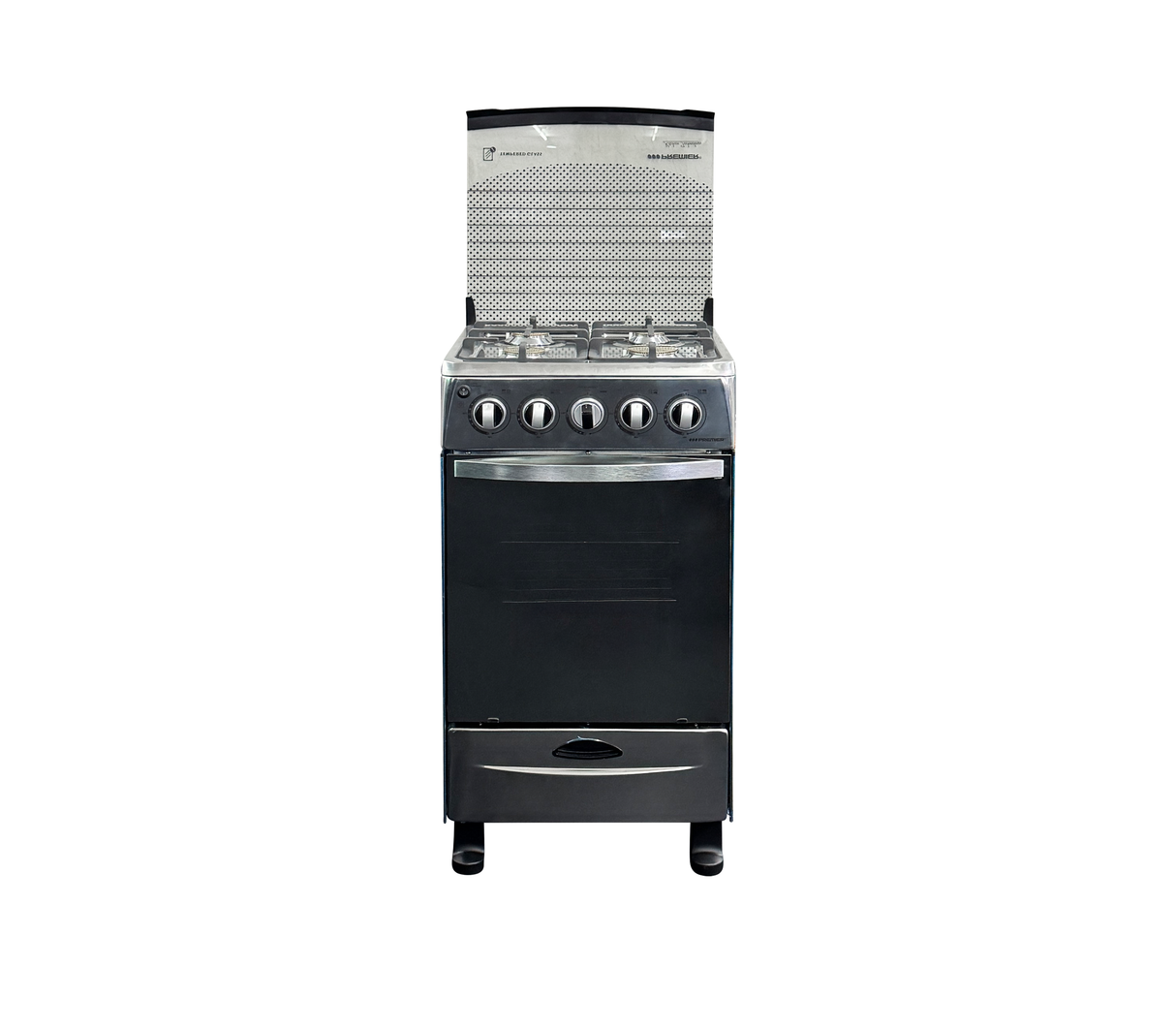 Cocina a gas 20" de piso 4 hornillas acero inoxidable EF-60009GH(SS) Premier