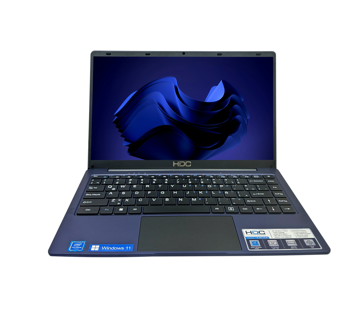 Laptop 14" 4GB/128GB SSD N4020 Azul HDC