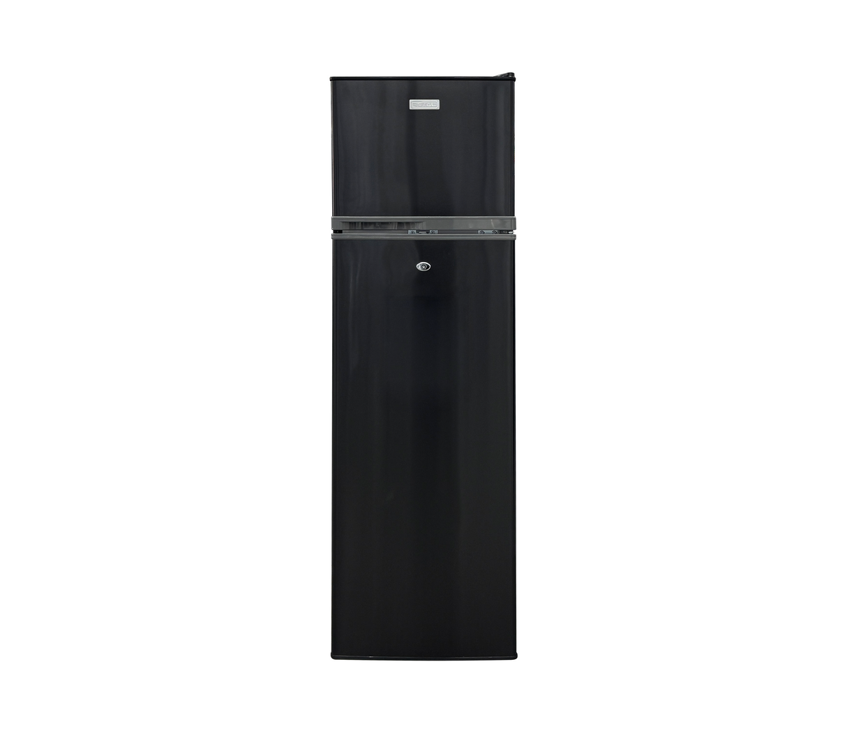 Nevera Top Mount con escarcha 6.7 pies negro Royal