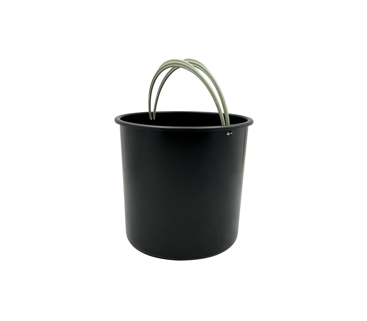 Mini papelera pedal bin redonda azul Alfa Hogar