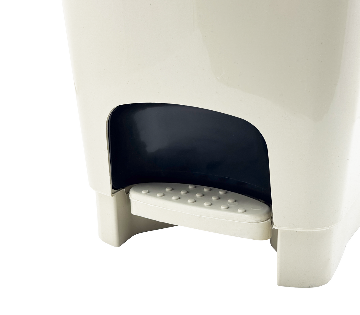 Papelera cuadrada Pedal Bin Alfa Hogar