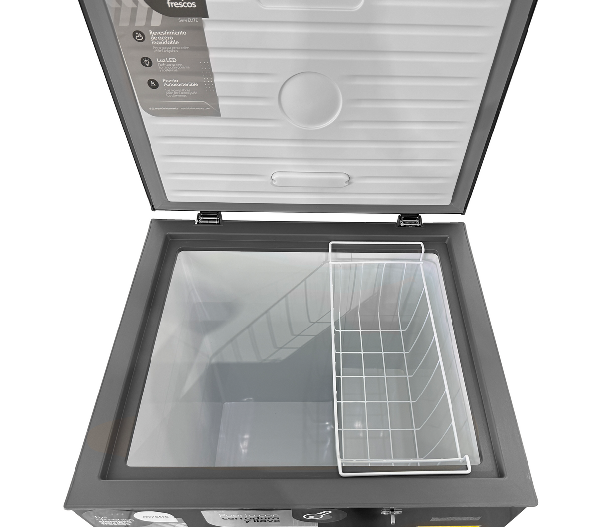 Congelador Horizontal 150 Litros Silver Mystic