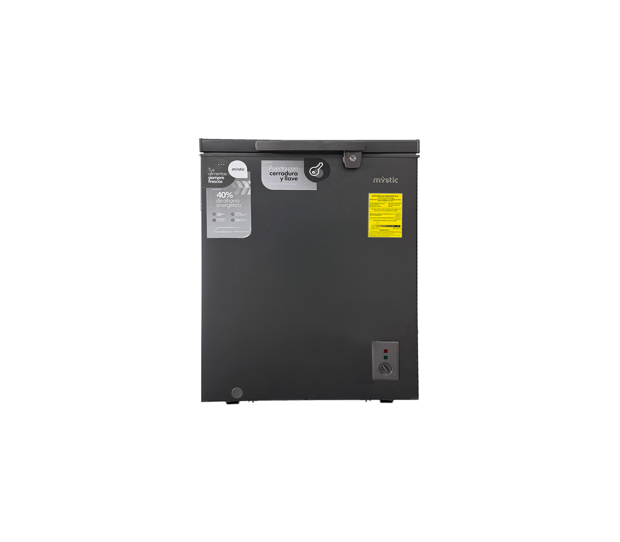 Congelador Horizontal 150 Litros Silver Mystic