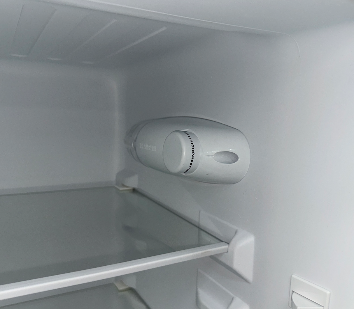 Nevera Top Mount con escarcha 130 litros silver Mystic