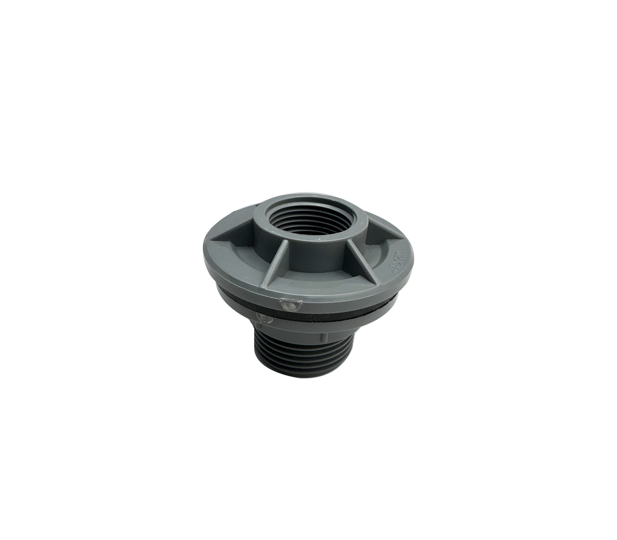 Conector agua PVC gris Aqua Plus