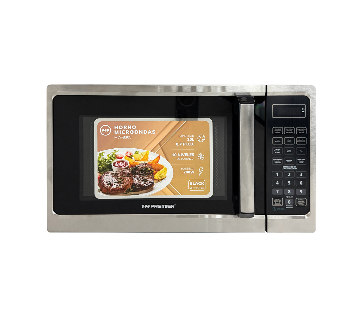 Microondas 20 litros digital Premier