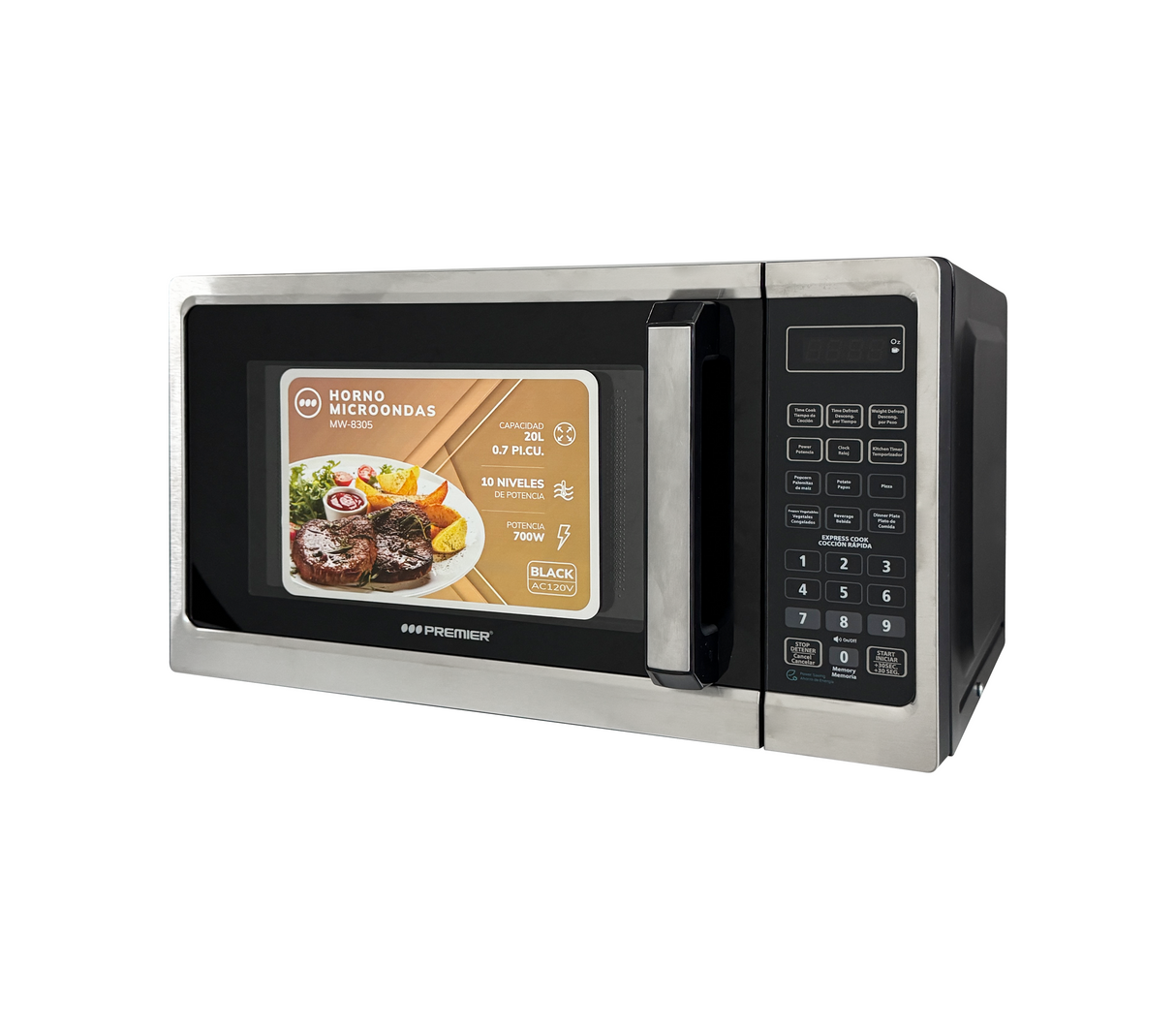 Microondas 20 litros digital Premier