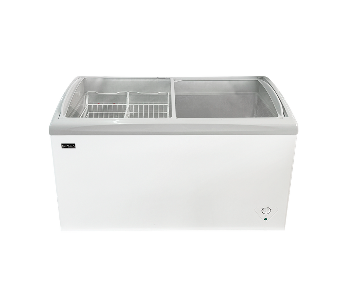 Congelador Exhibidor Horizontal Pta Corrediza 254L Blanco Int/Aluminio Omega Electronics