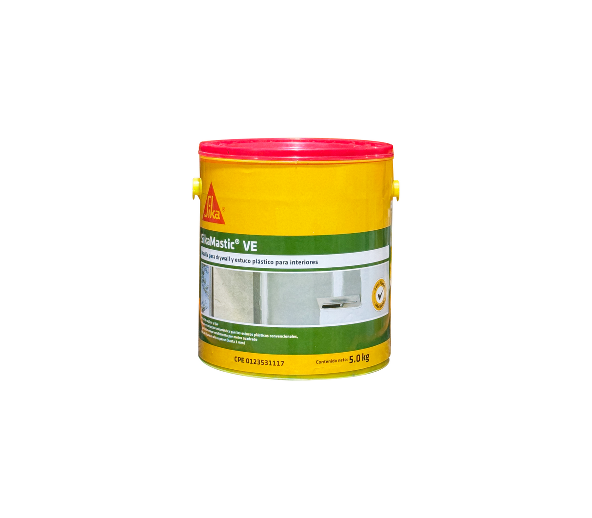 Masilla P/Drywall y Estuco Plástico P/Interiores Sika