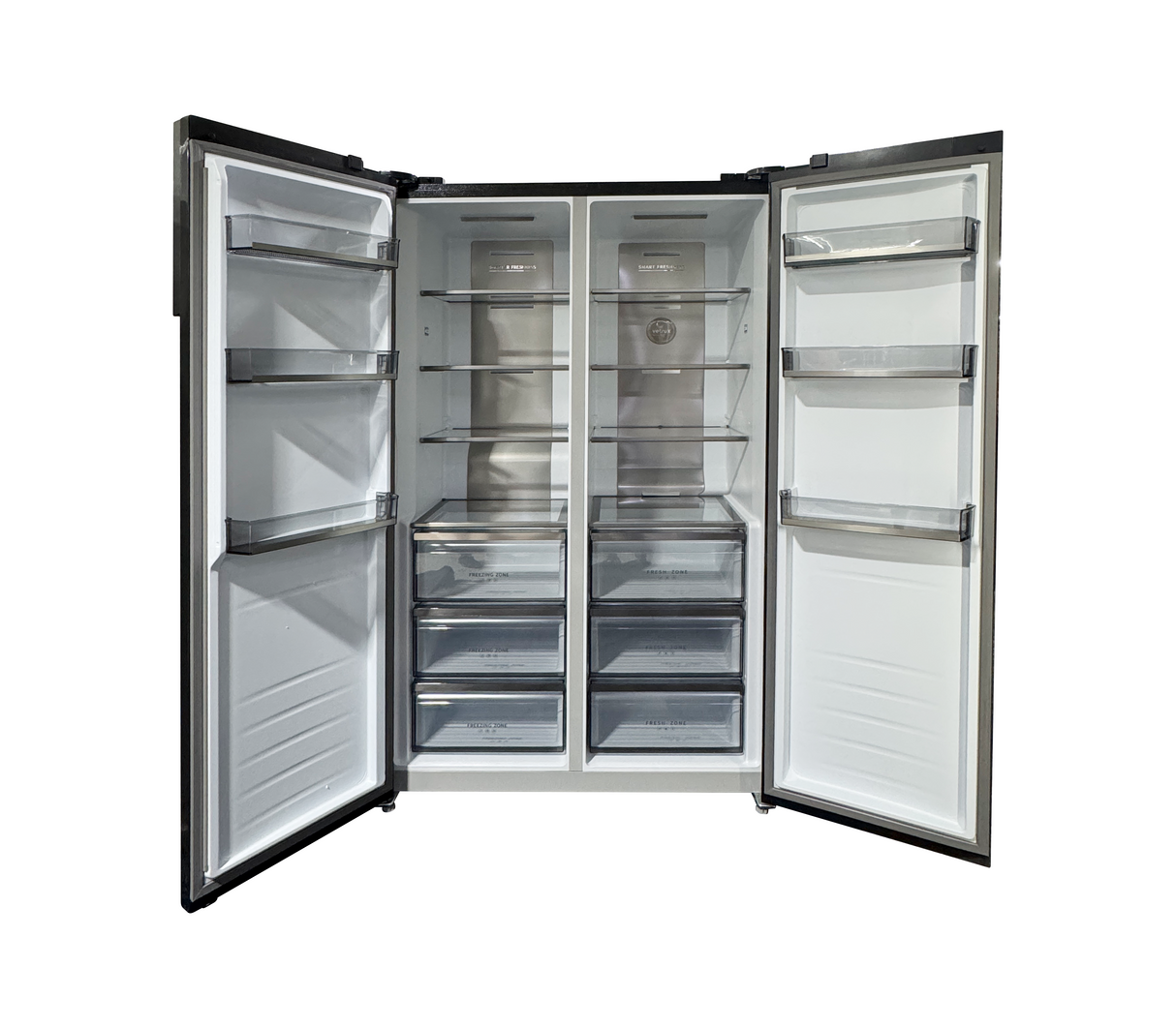 Nevera side by side black 650 Lts Vetrux