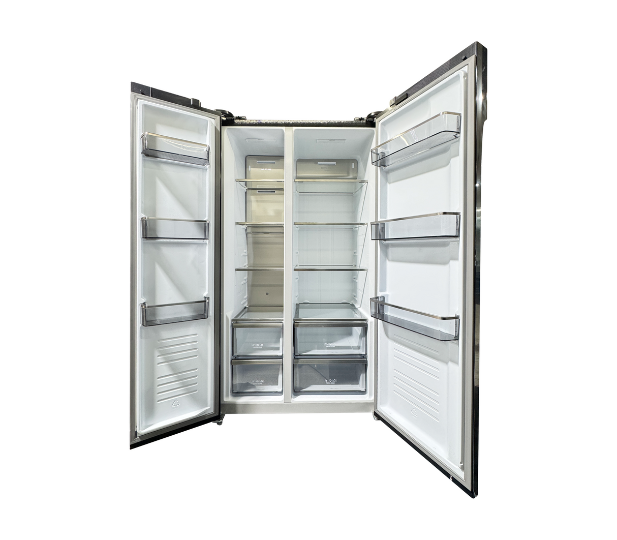 Nevera side by side black 500 Lts Vetrux