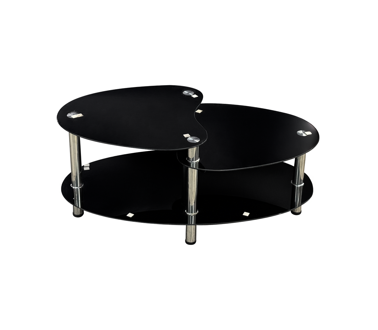 Mesa de centro negro JSRI