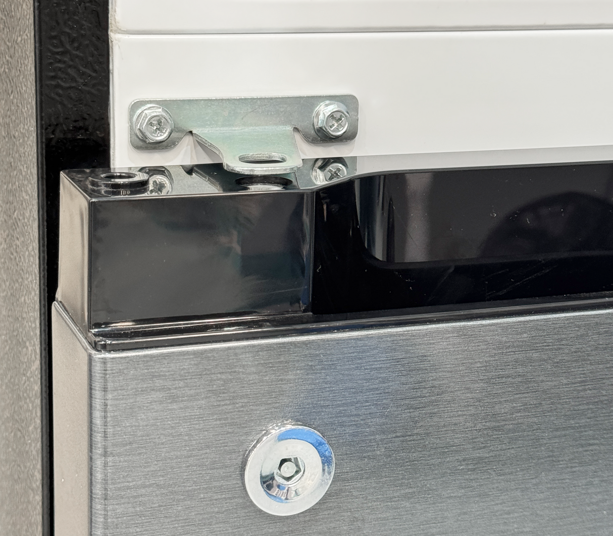 Nevera Top Mount 156 litros gris Royal