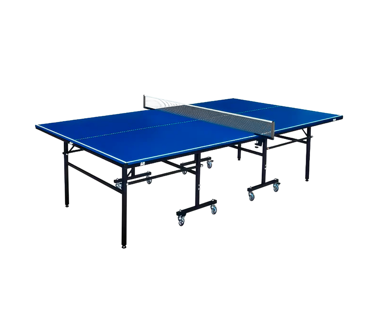 Mesa de ping pong 15mm indoor con accesorios 160x148x11 cm azul KX