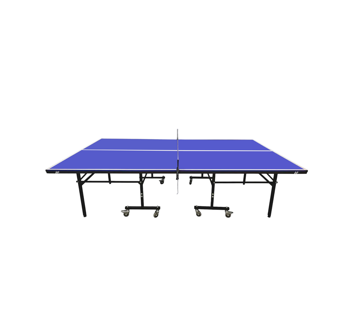 Mesa de ping pong 15mm outdoor con accesorios 160x148x11 cm azul KX