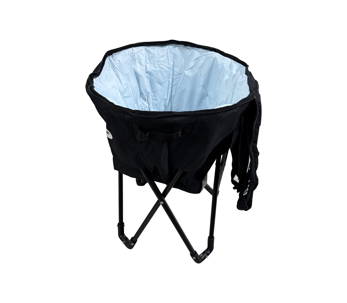 Cava térmica 45l plegable party cooler de camping negro Ecology