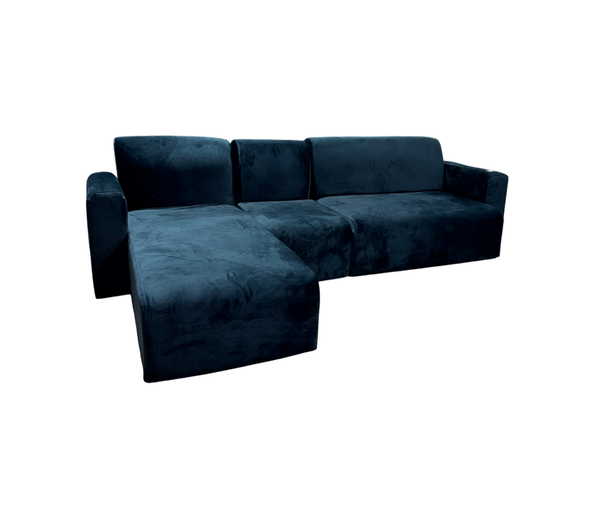 Juego de recibo Estambul sencillo 1, 2 + chaiselongue tela gamuza Fabricadora Man