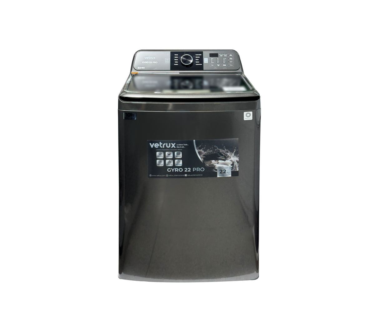 Lavadora automática Gyro 22 Pro 120V Vetrux