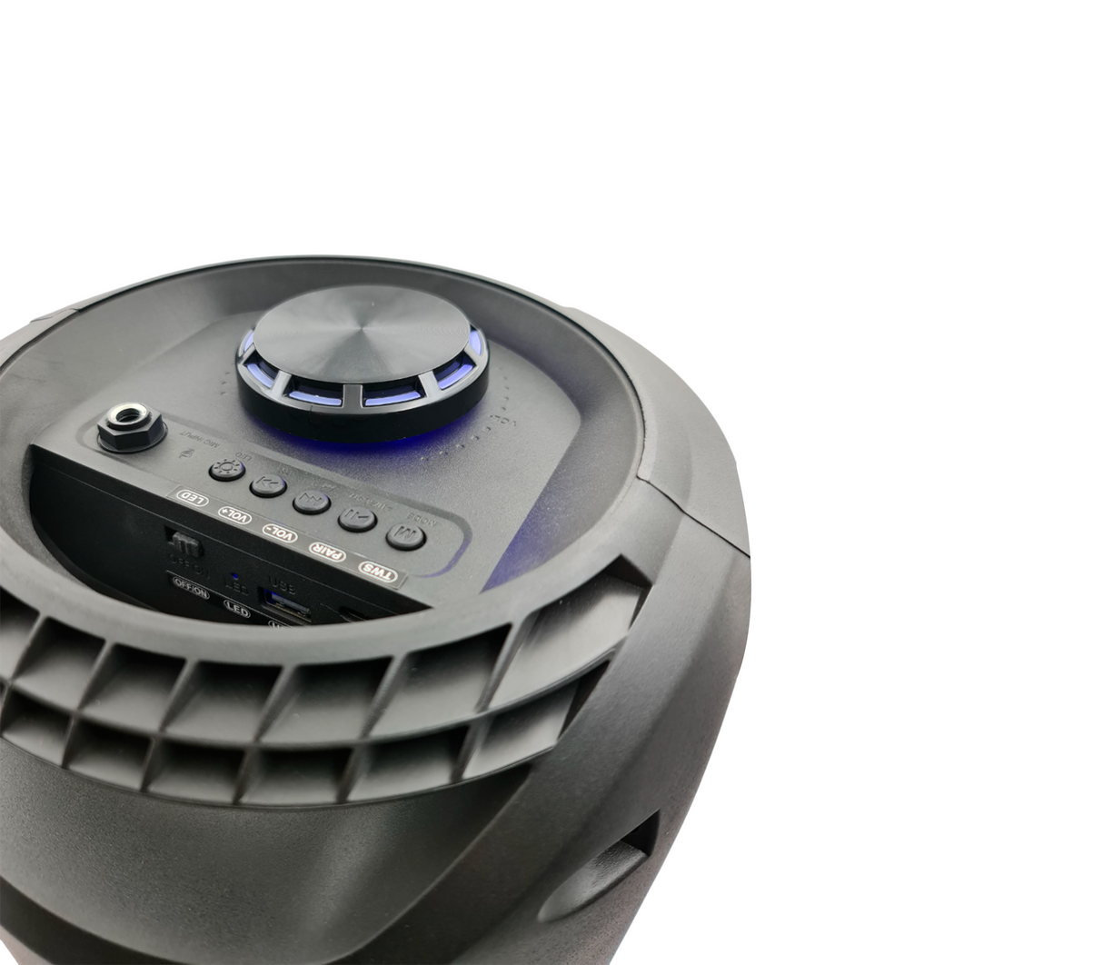 Corneta recargable 8" portátil BT/KAR/TWS 16W Sankey