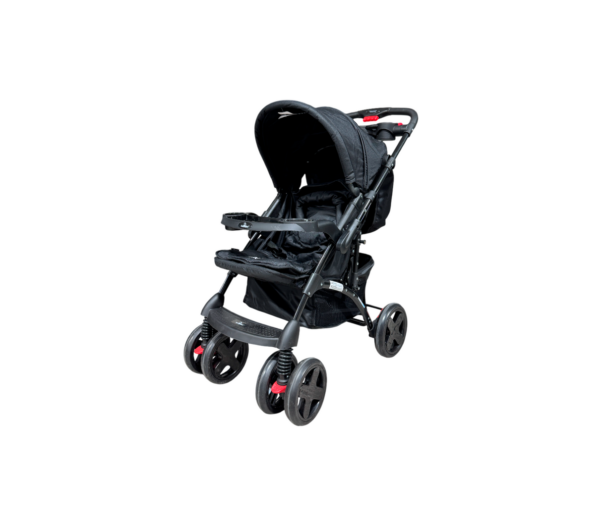 Coche para bebe 6 ruedas con porta vasos Bebesitos