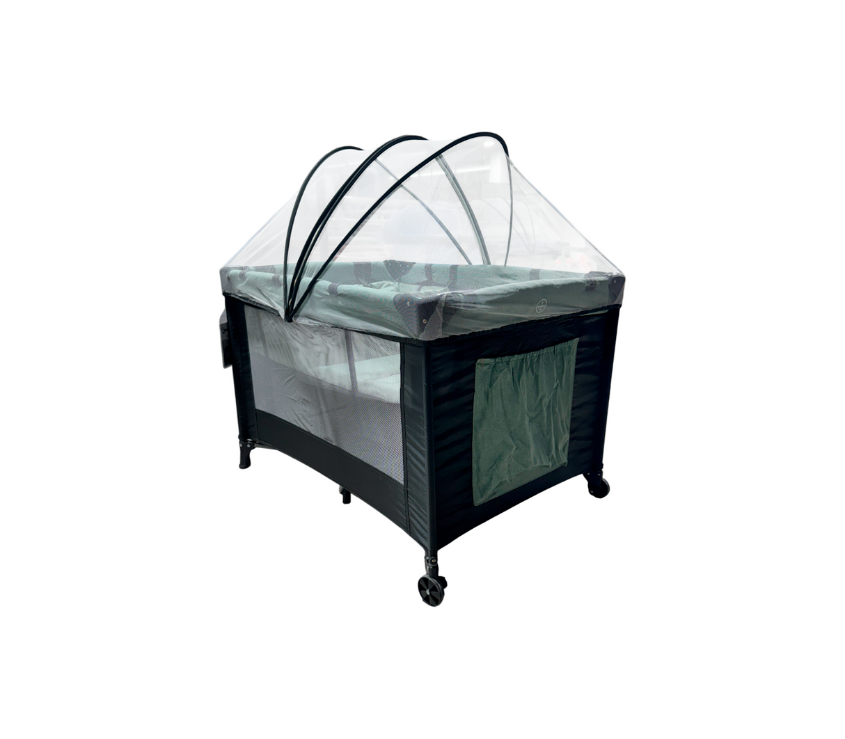 Corral Modelo Berlín Con Mosquitero y Cambiador Bebesitos