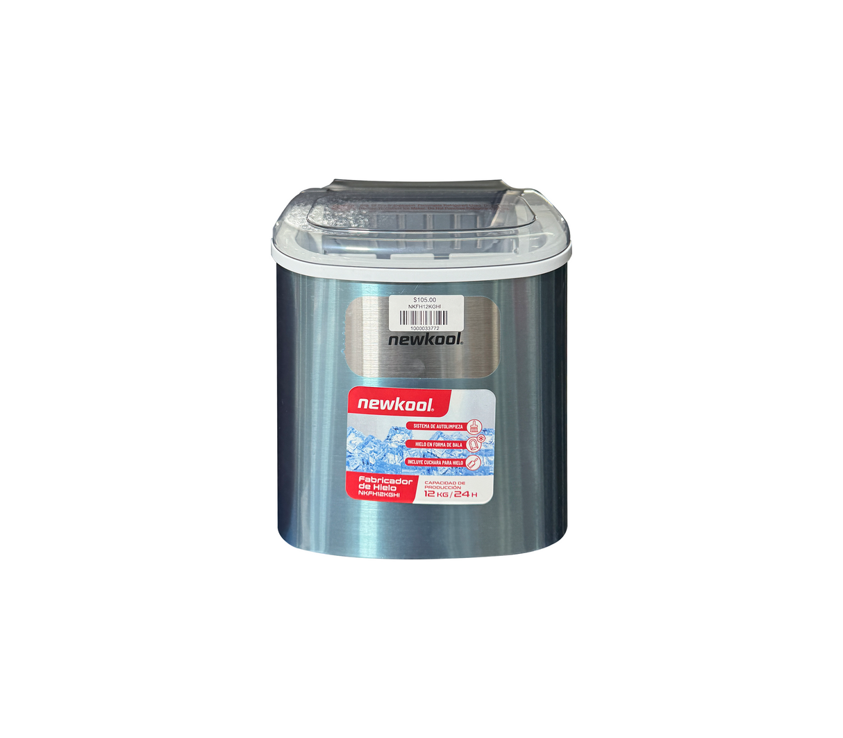 Fabricador de hielo 12kg/día Newkool