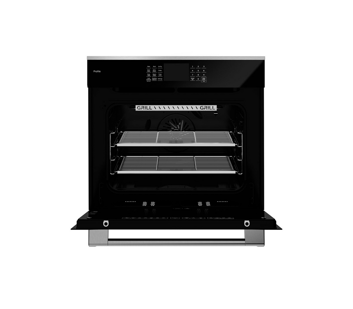 Horno eléctrico Profile 80cm 220V tipo espejo negro General Electric