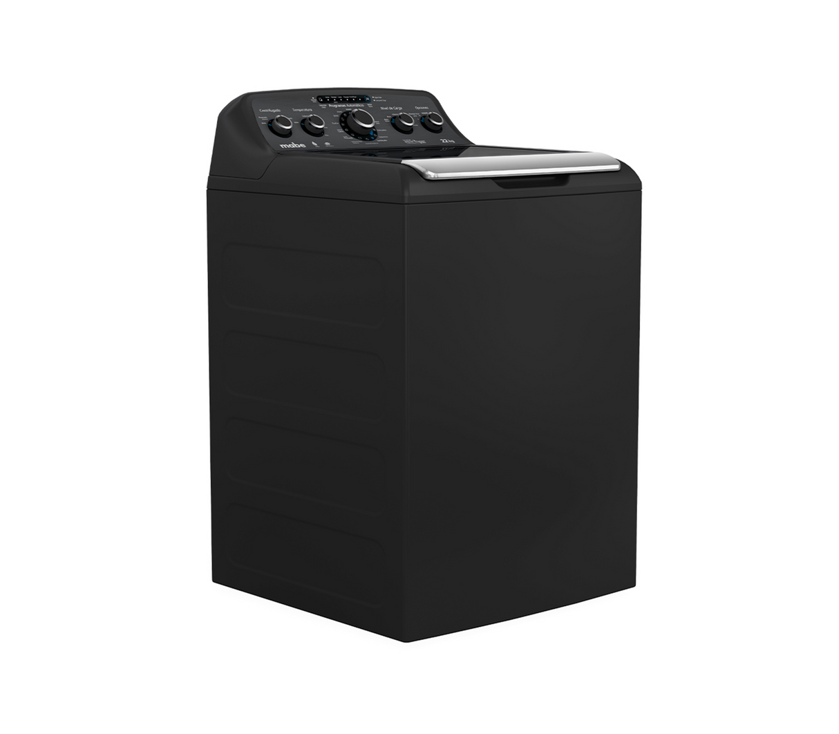 Lavadora automática 22 kg 5 perillas + botón Infusor Aqua Diamond Gray Mabe