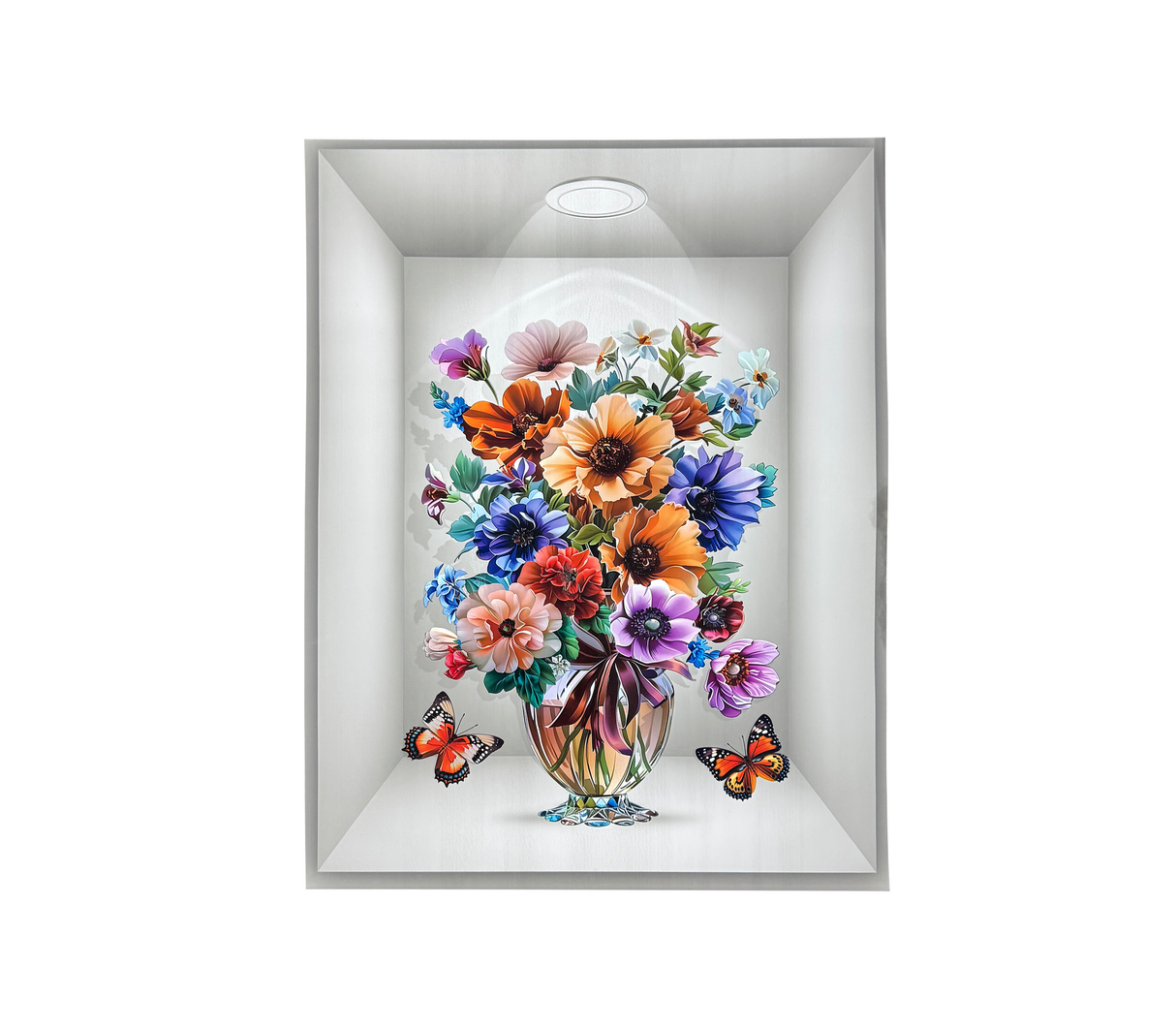 Calcomanía 3D 30x40 Centímetros Home Decor