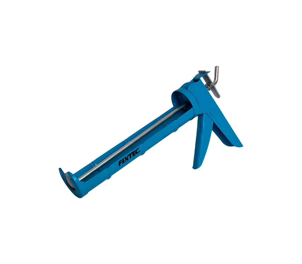 Pistola de silicón p/cartucho 9" azul Fixtec
