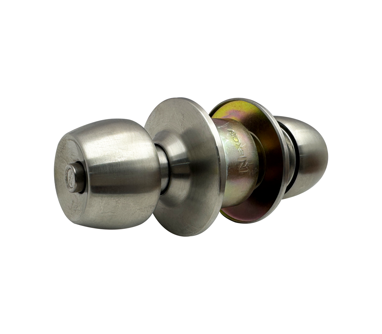 Cerradura pomo de baño plateado Nexon