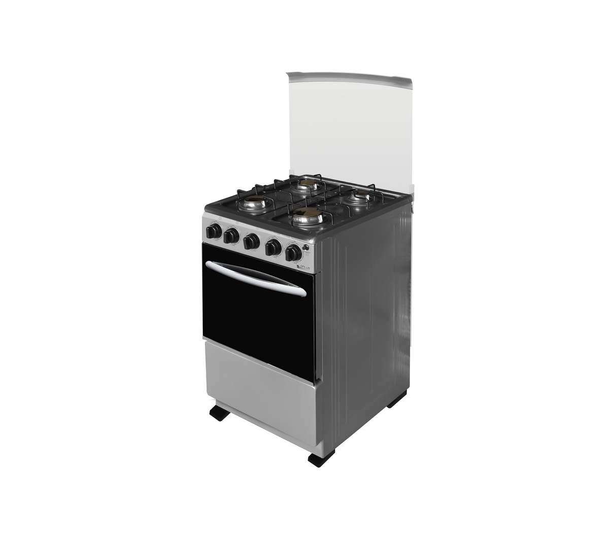 Cocina a gas 20" 4h encendido automático silver Gplus