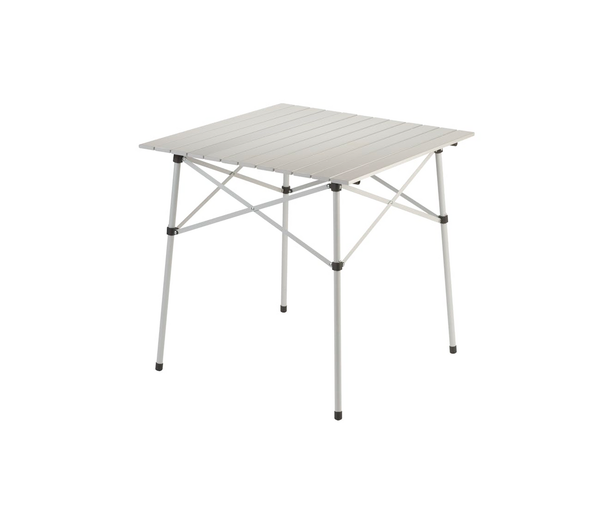 Mesa cuadrada plegable tope de aluminio Coleman