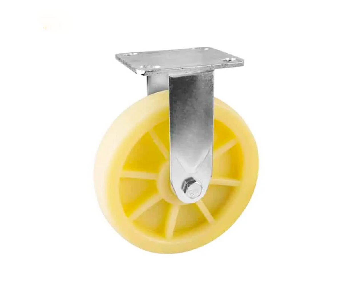 Rueda Fija Industrial amarillo Tolsen